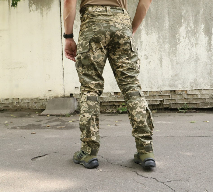 Тактичні штани "РАПТОР" піксель ріп-стоп з еластичною вставкою розмір 54 (903) - зображення 2