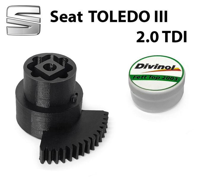 Шестерня півмісяць клапана EGR Seat Toledo III 2.0 TDI 2006-2009 (03G131501) - зображення 1