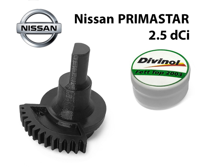 Шестерня півмісяць клапана EGR NISSAN PRIMASTAR 2.5 dCi 2006-2016 (A2C53094175) - зображення 1