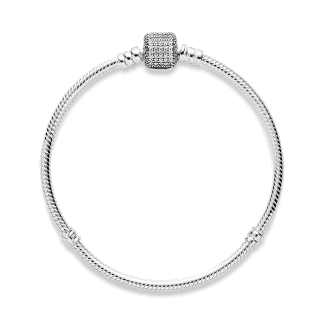 Серебряный браслет для шармов Пандора 590723CZ. 16 - изображение 3