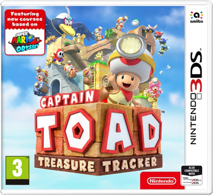 Гра Nintendo 3DS Captain Toad: Treasure Tracker (Картридж) (45496477691) - зображення 1