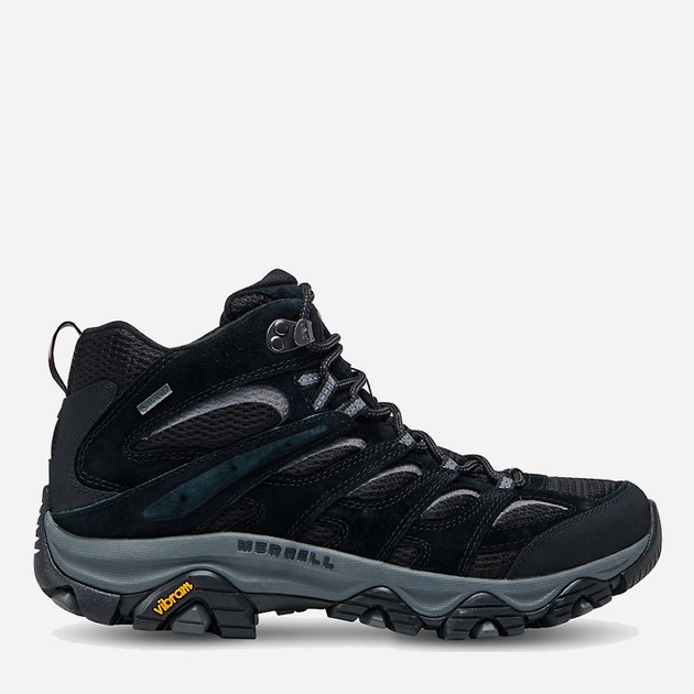 Letnie buty trekkingowe męskie niskie gore tex Merrell Moab 3 Mid Gtx J036243 44 (10US) 28 cm Czarne (194713953767) - obraz 1