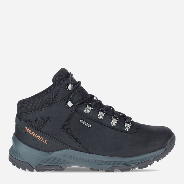 Чоловічі черевики з мембраною Merrell Erie Mid Ltr Wp J500151 41.5 (8US) 26 см Чорні (194713899935) - зображення 1