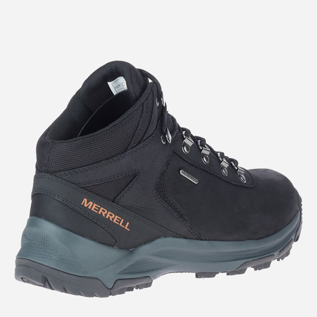 Чоловічі черевики з мембраною Merrell Erie Mid Ltr Wp J500151 41 (7.5US) 25.5 см Чорні (194713899928) - зображення 4