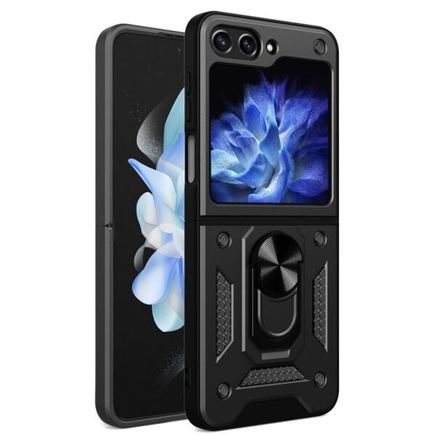 Deexe Armor Case Ff Samsung Galaxy Flip Black