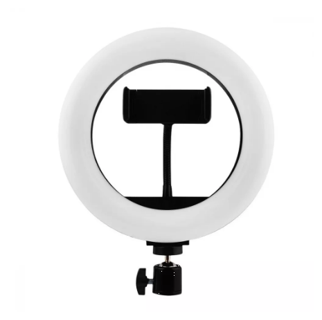 Лампа светодиодная кольцевая LED M20 (D=20см) проводной пульт, питание от USB - Фото 1 Лампа светодиодная кольцевая LED M20 (D=20см) проводной пульт, питание от USB - изображение 1