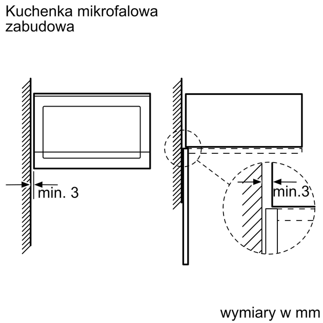 Мікрохвильова піч Bosch BFL520MB0 Чорна - зображення 7