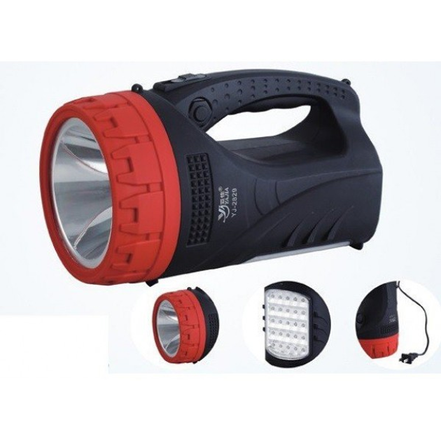 Яскравий переносний ліхтарик світильник з акумулятором YAJIA 5W+25LED ...