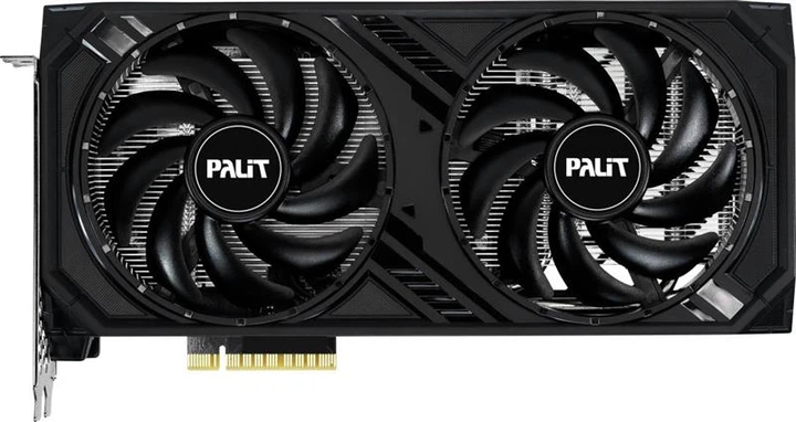 Відеокарта GF RTX 4060 8GB GDDR6 Dual OC Palit (NE64060T19P1-1070D) - Фото 2 Відеокарта GF RTX 4060 8GB GDDR6 Dual OC Palit (NE64060T19P1-1070D) - зображення 2