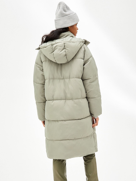 Куртка зимняя длинная женская H&M 061083325 XS Светло