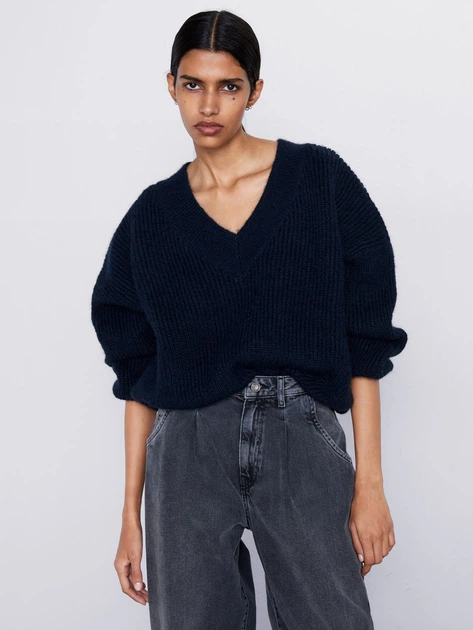 Джинси Zara 6147/159/922 38 Сірі (06147159922389) – Брендовий одяг