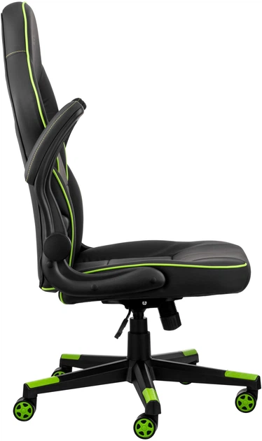 Игровое кресло 2E Gaming HEBI Black/Green (2E-GC-HEB-BK) - Фото 4 Игровое кресло 2E Gaming HEBI Black/Green (2E-GC-HEB-BK) - изображение 4