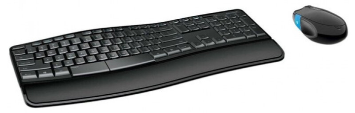 Zestaw bezprzewodowy Microsoft Sculpt Comfort Black (L3V-00021) - obraz 3