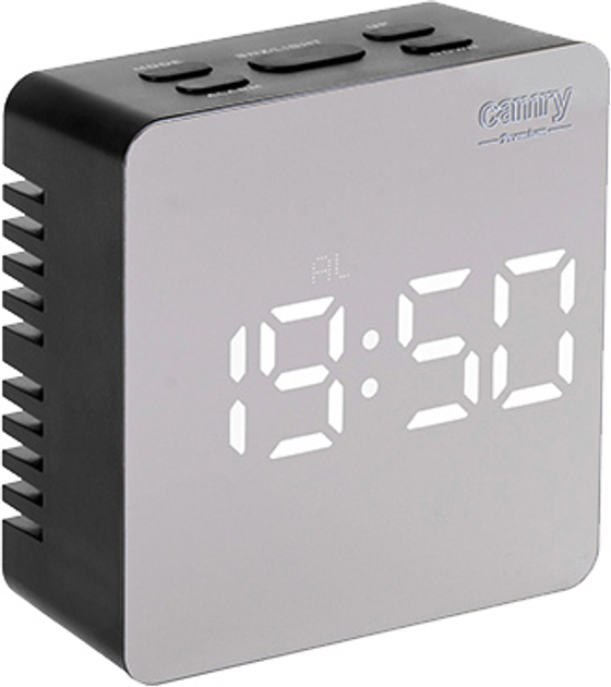 Настільний годинник-будильник Camry Black (CR 1150b) - зображення 1