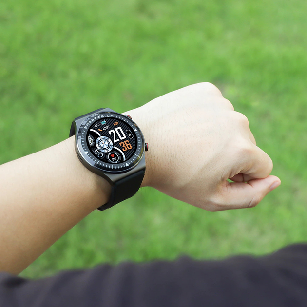 Smartwatch Kumi GT5 Czarny (KU-GT5/BK) - obraz 7
