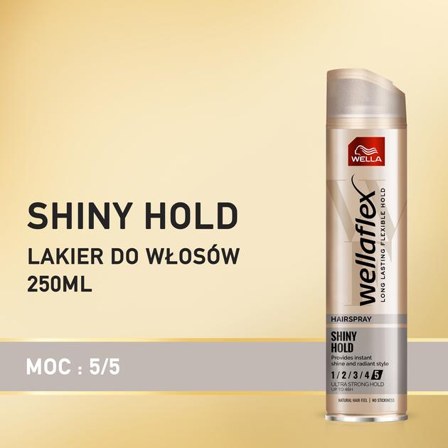 Лак для волосся Wella Wellaflex Shine & Hold 250 мл (4056800640065) - зображення 2