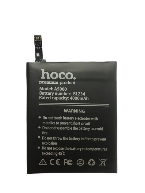 Акумулятор "Hoco" Lenovo BL234/A5000 - зображення 2