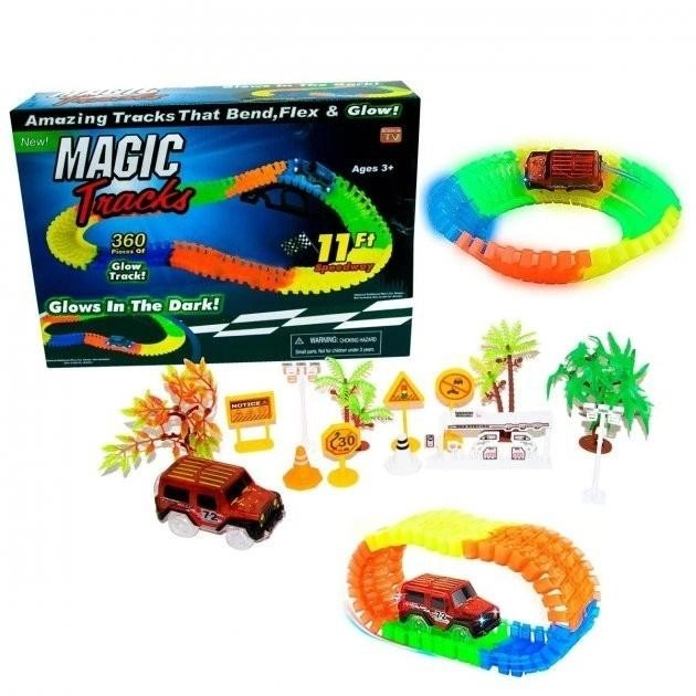 Гоночный трек с мостом Magic Tracks Original версия 2 – фото, отзывы ...