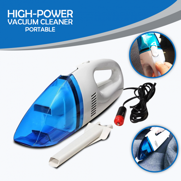 Автомобільний пилосос High-power Portable Vacuum Cleaner 12V від прикурювача - зображення 2