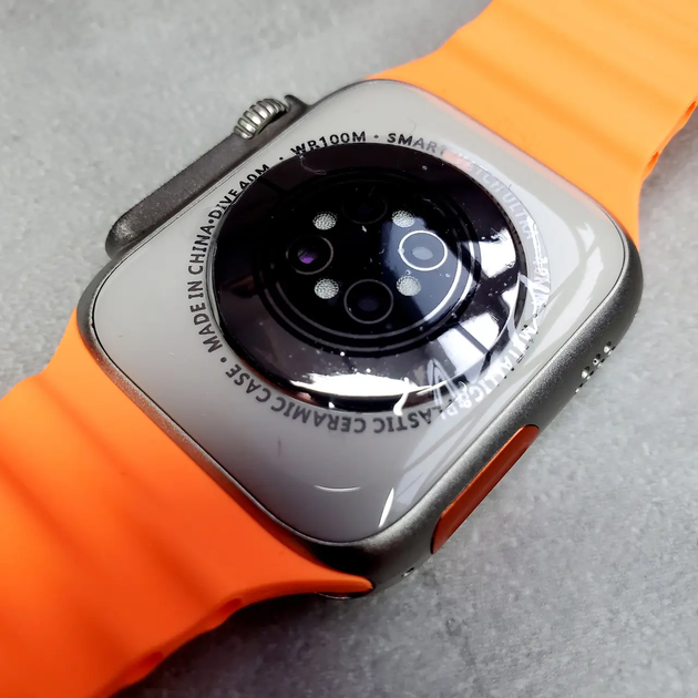 Смарт-годинник Smart Watch GS8+ Ultra &nbsp;Українська мова Оранжевий - зображення 6