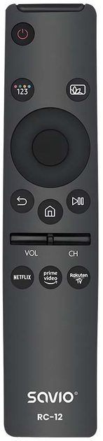 Pilot Savio RC-12 remote control IR Wireless TV (5901986046486) - obraz 1