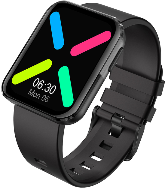 Smartwatch Kumi GT6 Czarny (KU-GT6/BK) - obraz 4