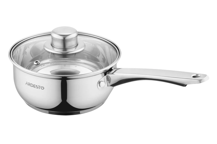 Ковш Ardesto Gemini Gourmet AR1916GSS нержавеющая сталь 1.6л - Фото 1 Ковш Ardesto Gemini Gourmet AR1916GSS нержавеющая сталь 1.6л - изображение 1