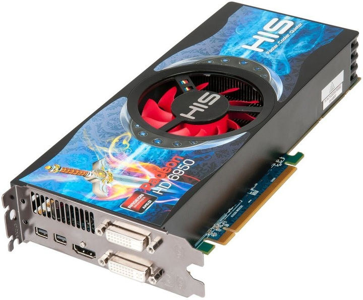 Видеокарта His Pci Ex Amd Radeon Hd 6950 2gb Gddr 5 256 Bit Dvi Hdmi Minidisplayport Б