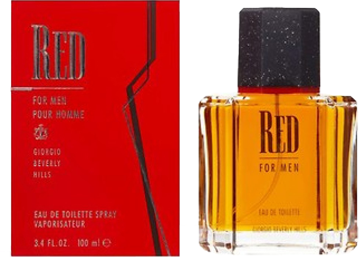 Woda toaletowa męska Giorgio Beverly Hills Red For Men 100 ml (719346536349) - obraz 1