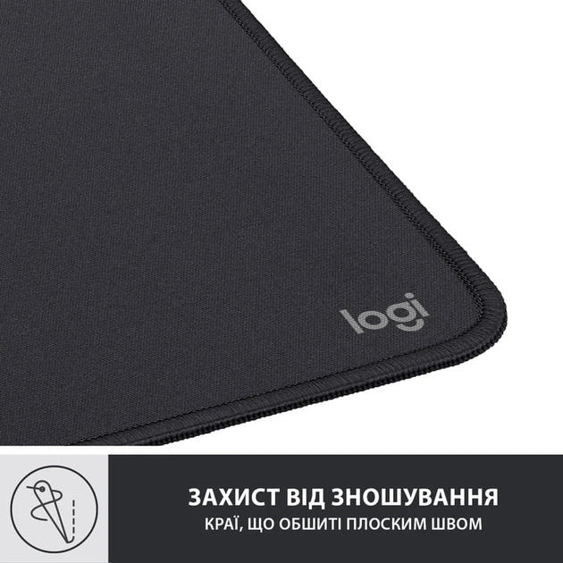 Ігрова поверхня Logitech Mouse Pad Studio Graphite (956-000049) - изображение 5