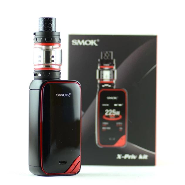 Стартовый набор Smok X-Priv 225W TC with TFV12 Prince Black Red (sn265) - изображение 6