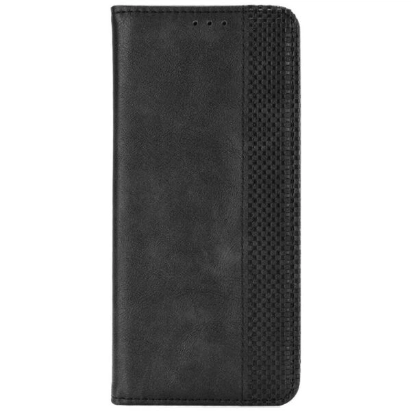 Чехол-книжка Deexe Retro Style для Infinix Note 30 - Black - изображение 4