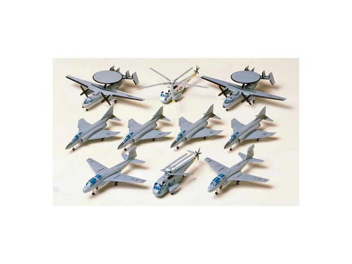 Збірні моделі 1/350 літаків U.S. Navy Aircraft Set No.2 Tamiya 78009 - зображення 2