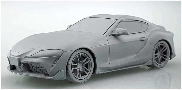 Сборная модель 1/32 автомобиля The Snap Kit Toyota GR Supra - (Prominence Red) Aoshima 05885 - изображение 3