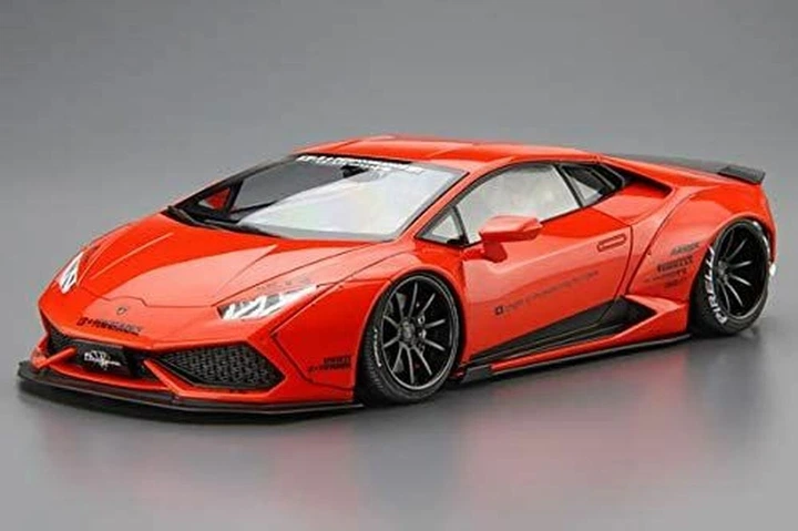 Сборная модель 1/24 автомобиль Lamborghini Huracan Liberty Walk LB