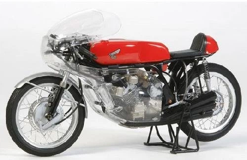 Сборная модель мотоцикла Honda RC166 GP Racer (Full-View Version) Tamiya 14127 1:12 - изображение 2