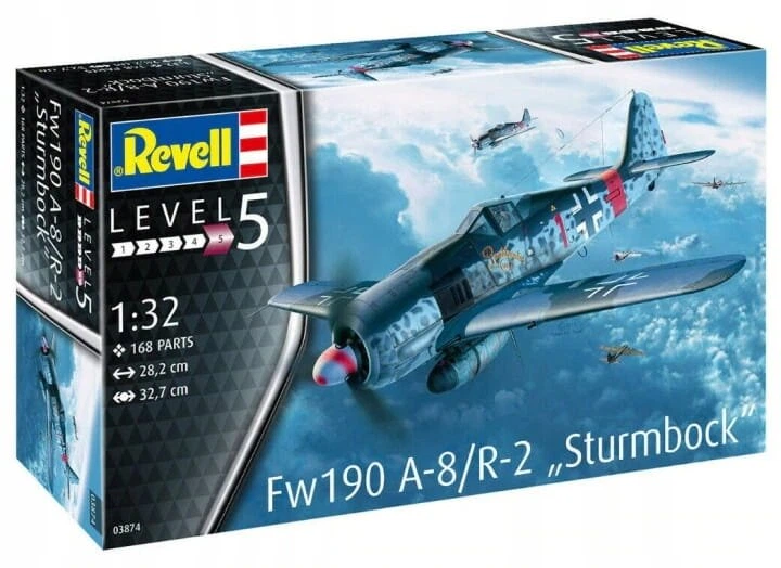 Збірна модель 1/32 літак Focke-Wulf FW190A-8 / R-2 Sturmbock