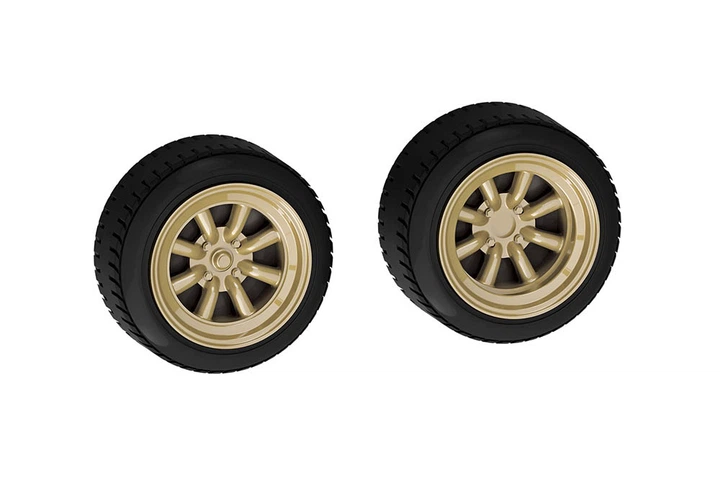 Сборная модель 1/32 автомобиль Nissan S30 Fairlady Z Custom Wheel(Red) Aoshima 06474 - изображение 4