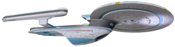 Сборная модель 1/1000 лодка Star Trek U.S.S. Excelsior AMT 01257 - изображение 7