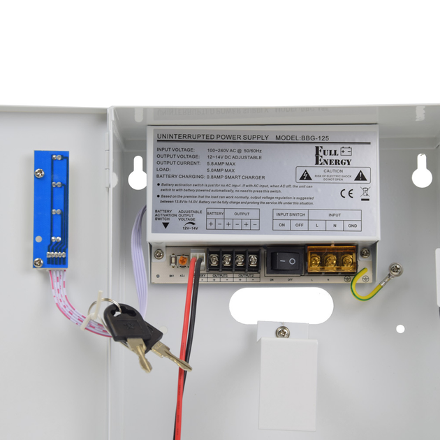Блок бесперебойного питания Full Energy BBG-125-L для видеонаблюдения ...