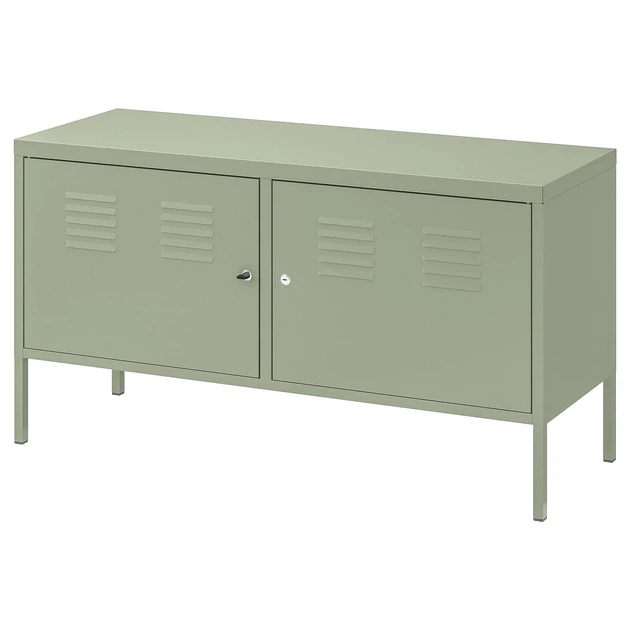 Кабінет ІКЕА IKEA PS 119х63 см світло-сіро-зелений (30503392