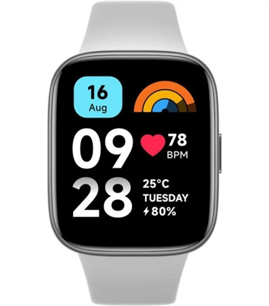 Смарт-годинник Xiaomi Redmi Watch 3 Active Gray (BHR7272GL) EU_ - зображення 2