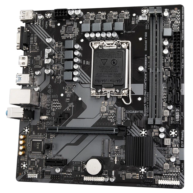 Материнська плата Gigabyte B760M H DDR4 Socket 1700 - зображення 4