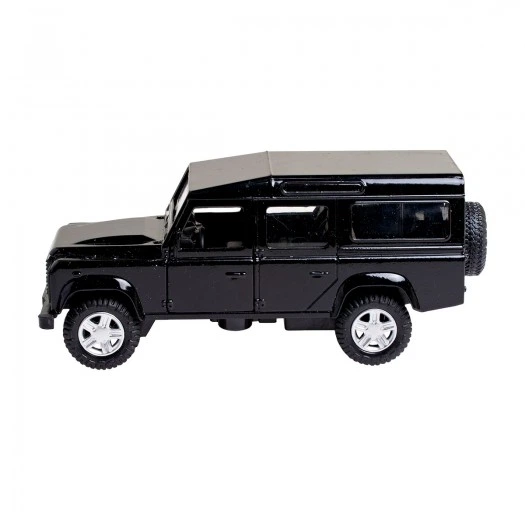 Автомодель Technopark Land Rover Defender Чорний (DEFENDER-BK) - Фото 3 Автомодель Technopark Land Rover Defender Чорний (DEFENDER-BK) - зображення 3