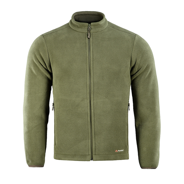 Мужская флисовая Кофта M-Tac Nord Fleece Polartec с усиленными вставками / Флиска олива размер L - изображение 2