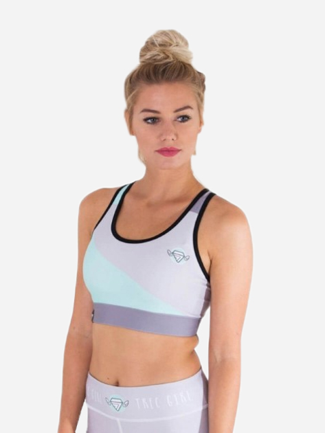 Top sportowy TREC WEAR Sport Bra 05 XS Spring Mint (5902114028367) - obraz 1