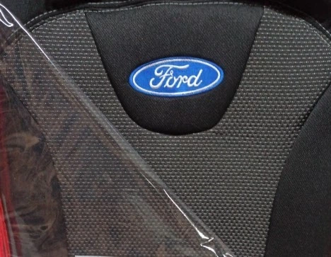 Авто чехлы на сиденья Favorit FORD Explorer 7 мест (2017-2019) модельные черно-серый - изображение 10