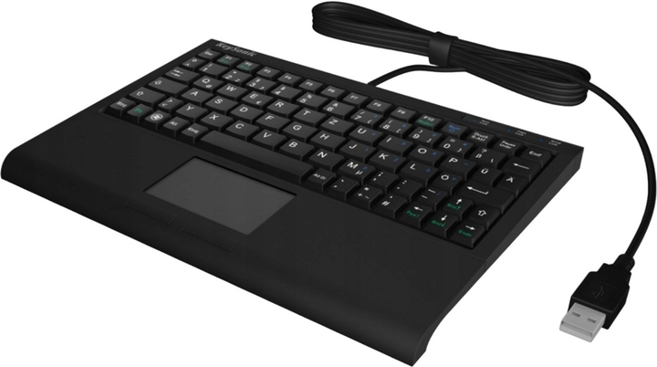 Klawiatura przewodowa Keysonic ACK-3410 USB Czarna (ACK-3410(US)) - obraz 3