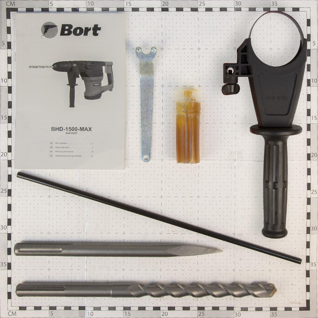 Двухрежимный SDS-max перфоратор Bort BHD-1500-MAX - изображение 8