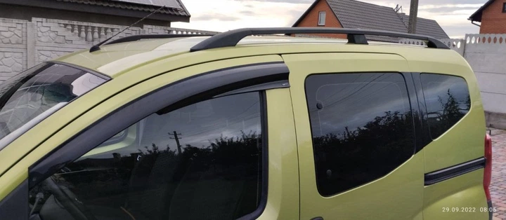 Вітровики (2 шт., Sunplex Sport) для Fiat Fiorino/Qubo 2008-2024 рр - зображення 3